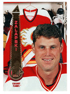 Zarley Zalapski - Calgary Flames (NHL Hockey Card) 1994-95 Pinnacle # 342 Mint