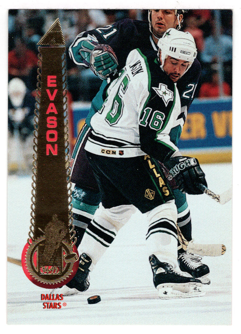 Dean Evason - Dallas Stars (NHL Hockey Card) 1994-95 Pinnacle # 346 Mint
