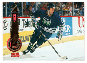 Adam Burt - Hartford Whalers (NHL Hockey Card) 1994-95 Pinnacle # 356 Mint
