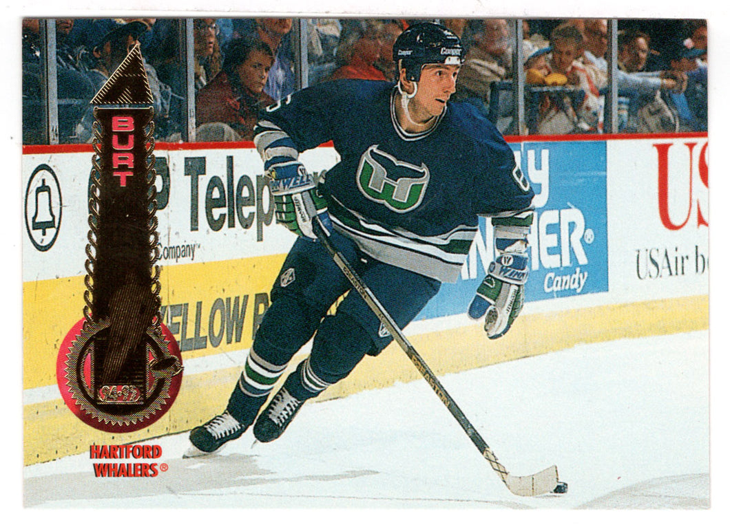 Adam Burt - Hartford Whalers (NHL Hockey Card) 1994-95 Pinnacle # 356 Mint