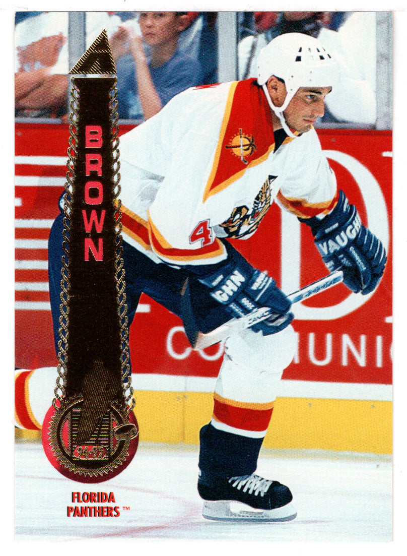 Keith Brown - Florida Panthers (NHL Hockey Card) 1994-95 Pinnacle # 368 Mint