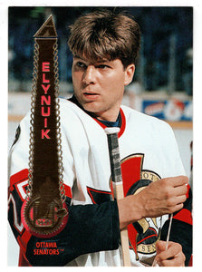 Pat Elynuik - Ottawa Senators (NHL Hockey Card) 1994-95 Pinnacle # 381 Mint