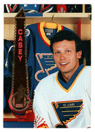 Jon Casey - St. Louis Blues (NHL Hockey Card) 1994-95 Pinnacle # 393 Mint