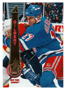 Greg Gilbert - New York Rangers (NHL Hockey Card) 1994-95 Pinnacle # 415 Mint
