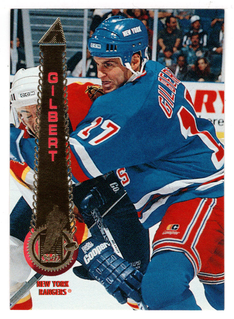 Greg Gilbert - New York Rangers (NHL Hockey Card) 1994-95 Pinnacle # 415 Mint