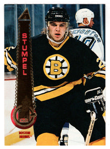 Jozef Stumpel - Boston Bruins (NHL Hockey Card) 1994-95 Pinnacle # 418 Mint