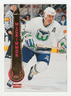 Brad McCrimmon - Hartford Whalers (NHL Hockey Card) 1994-95 Pinnacle # 427 Mint