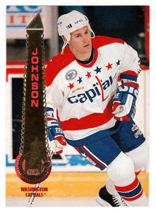 Jim Johnson - Washington Capitals (NHL Hockey Card) 1994-95 Pinnacle # 440 Mint