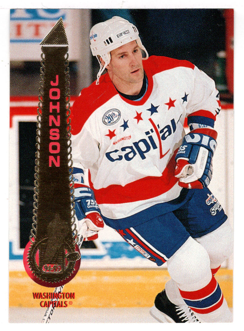 Jim Johnson - Washington Capitals (NHL Hockey Card) 1994-95 Pinnacle # 440 Mint