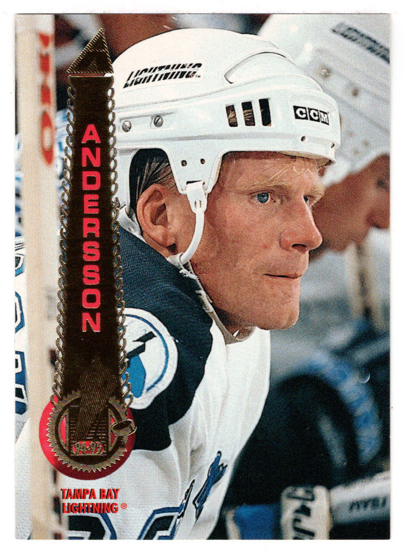 Mikael Andersson - Tampa Bay Lightning (NHL Hockey Card) 1994-95 Pinnacle # 451 Mint