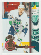 Andrei Nikolishhin - Hartford Whalers - Rookie Season (NHL Hockey Card) 1994-95 Pinnacle # 487 Mint