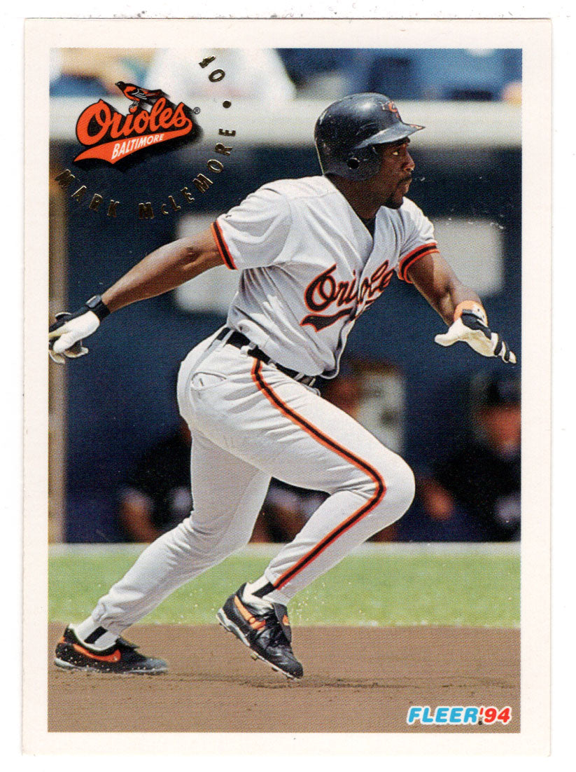 Mark McLemore - Baltimore Orioles (MLB Baseball Card) 1994 Fleer # 9 Mint