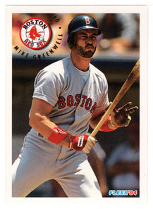 Mike Greenwell - Boston Red Sox (MLB Baseball Card) 1994 Fleer # 33 Mint