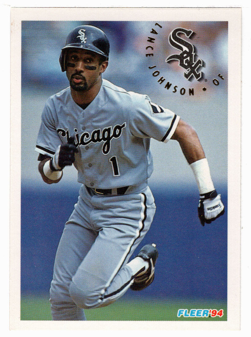 Lance Johnson - Chicago White Sox (MLB Baseball Card) 1994 Fleer # 85 Mint