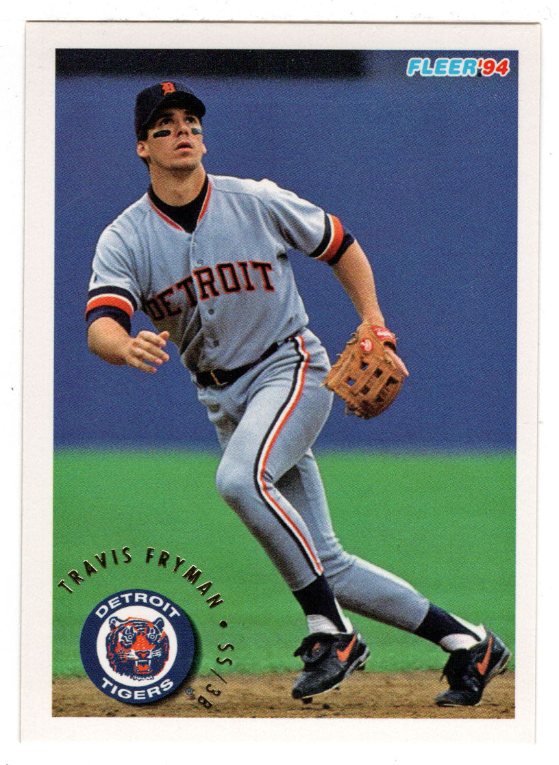 Travis Fryman - Detroit Tigers (MLB Baseball Card) 1994 Fleer # 129 Mint