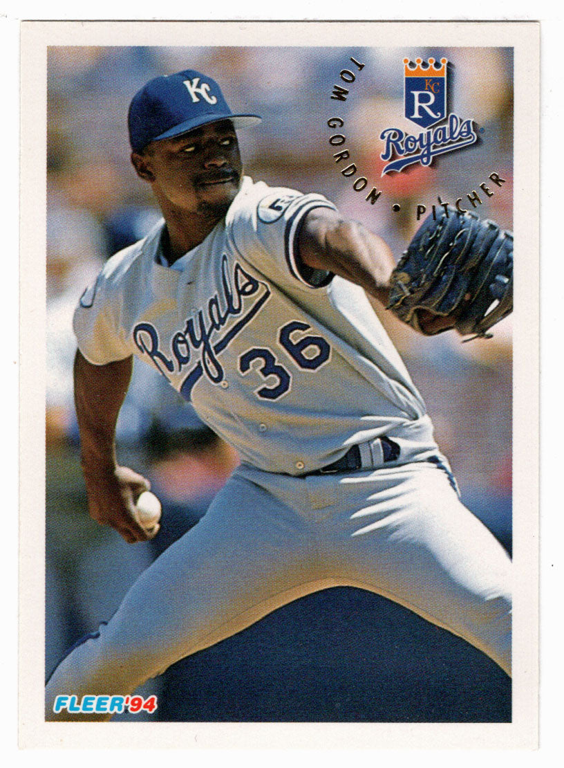 Tom Gordon - Kansas City Royals (MLB Baseball Card) 1994 Fleer # 155 Mint