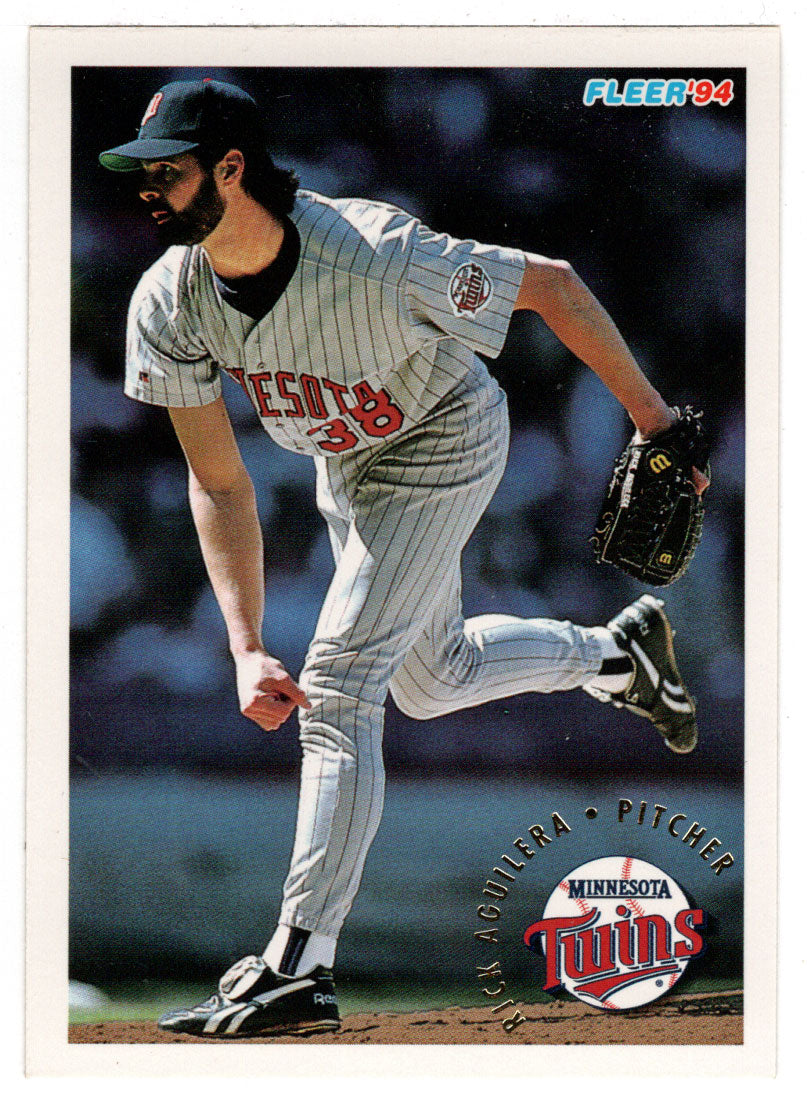 Rick Aguilera - Minnesota Twins (MLB Baseball Card) 1994 Fleer # 198 Mint