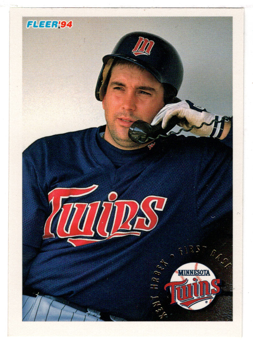 Kent Hrbek - Minnesota Twins (MLB Baseball Card) 1994 Fleer # 208 Mint