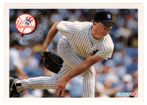 Paul Gibson - New York Yankees (MLB Baseball Card) 1994 Fleer # 230 Mint