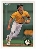 Scott Brosius - Oakland Athletics (MLB Baseball Card) 1994 Fleer # 256 Mint
