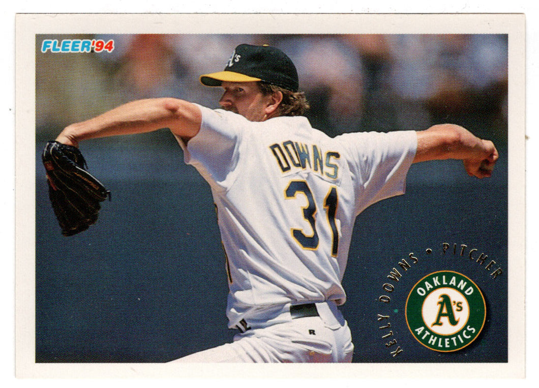 Kelly Downs - Oakland Athletics (MLB Baseball Card) 1994 Fleer # 259 Mint