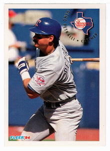 Gene Petralli - Texas Rangers (MLB Baseball Card) 1994 Fleer # 317 Mint