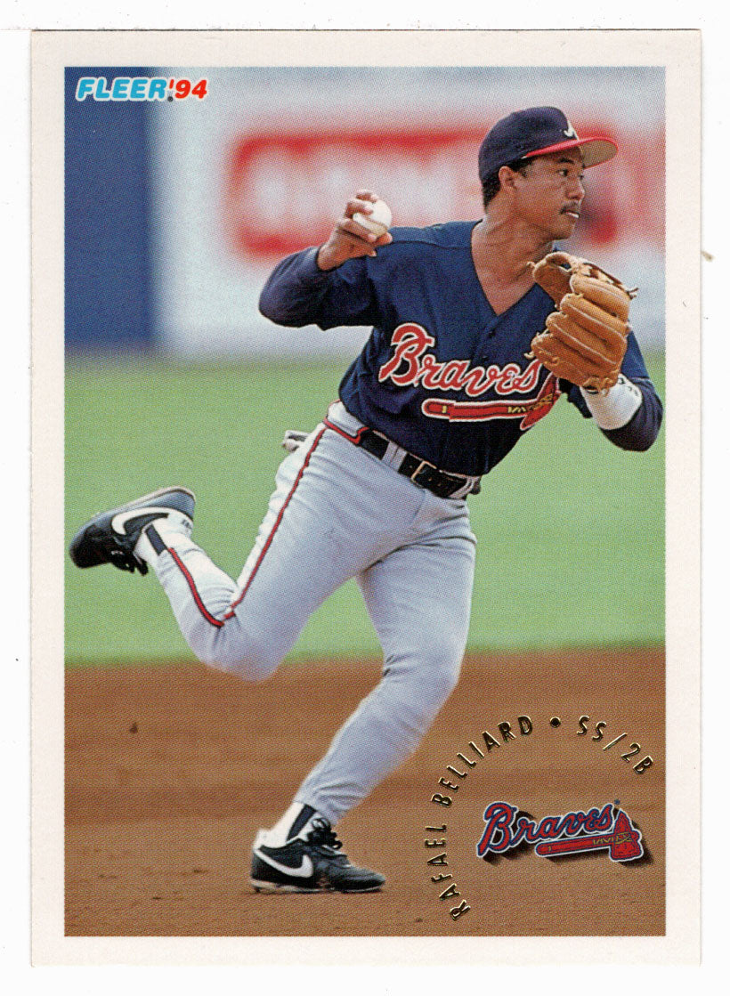Rafael Belliard - Atlanta Braves (MLB Baseball Card) 1994 Fleer # 352 Mint