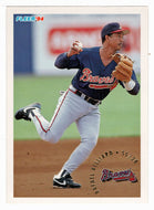 Rafael Belliard - Atlanta Braves (MLB Baseball Card) 1994 Fleer # 352 Mint