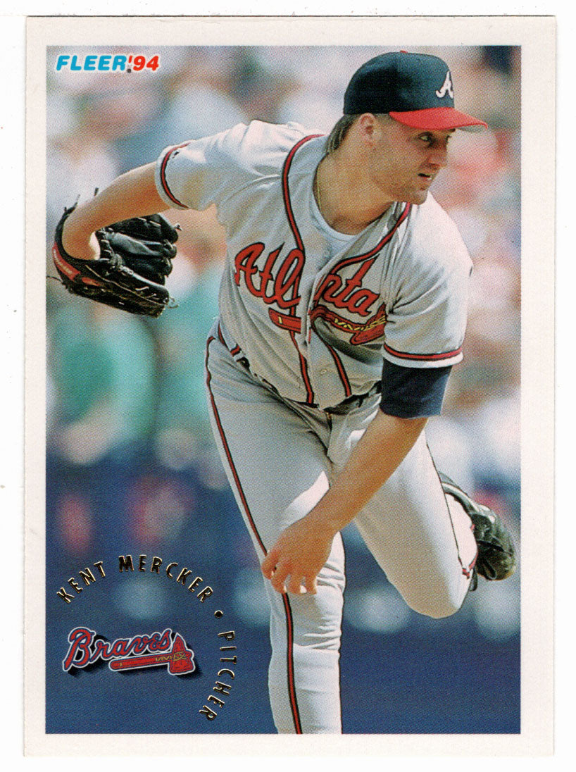 Kent Mercker - Atlanta Braves (MLB Baseball Card) 1994 Fleer # 368 Mint