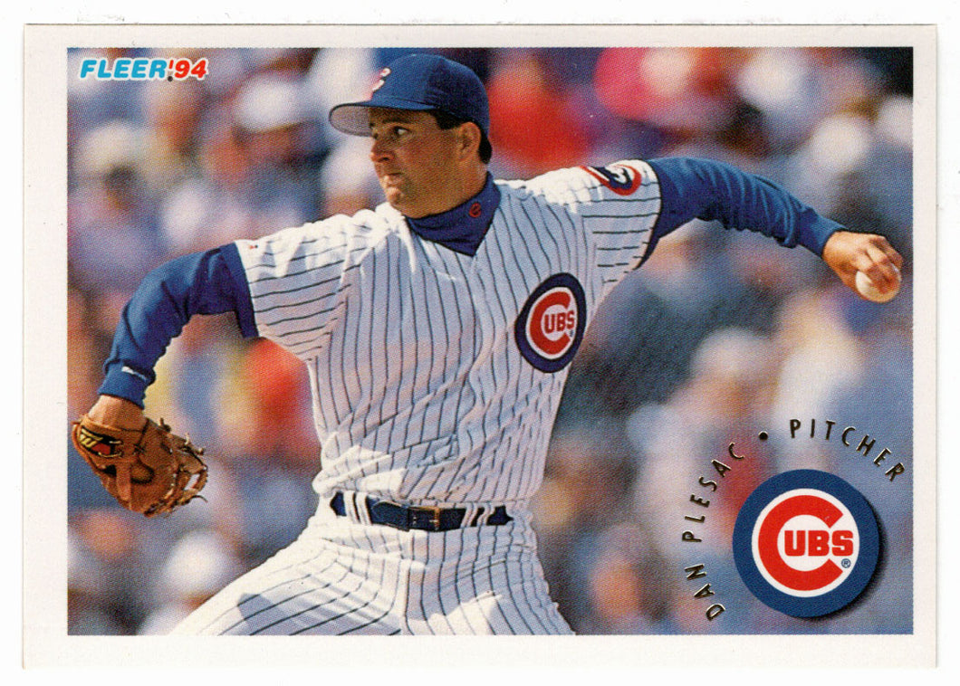 Dan Plesac - Chicago Cubs (MLB Baseball Card) 1994 Fleer # 393 Mint