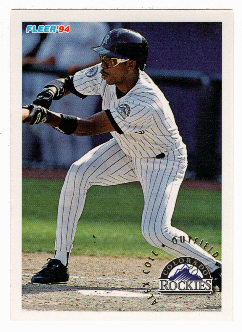 Alex Cole - Colorado Rockies (MLB Baseball Card) 1994 Fleer # 439 Mint