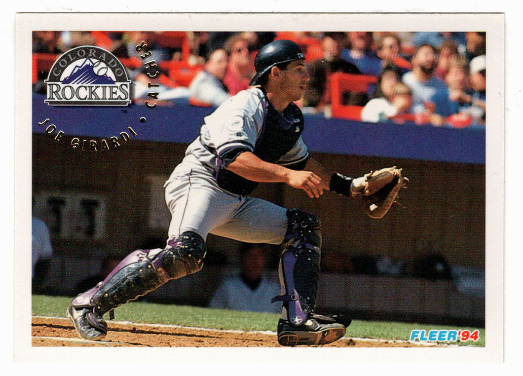 Joe Girardi - Colorado Rockies (MLB Baseball Card) 1994 Fleer # 441 Mint