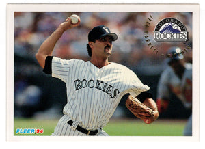 Jeff Parrett - Colorado Rockies (MLB Baseball Card) 1994 Fleer # 449 Mint