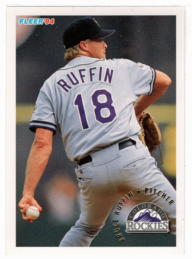 Bruce Ruffin - Colorado Rockies (MLB Baseball Card) 1994 Fleer # 452 Mint