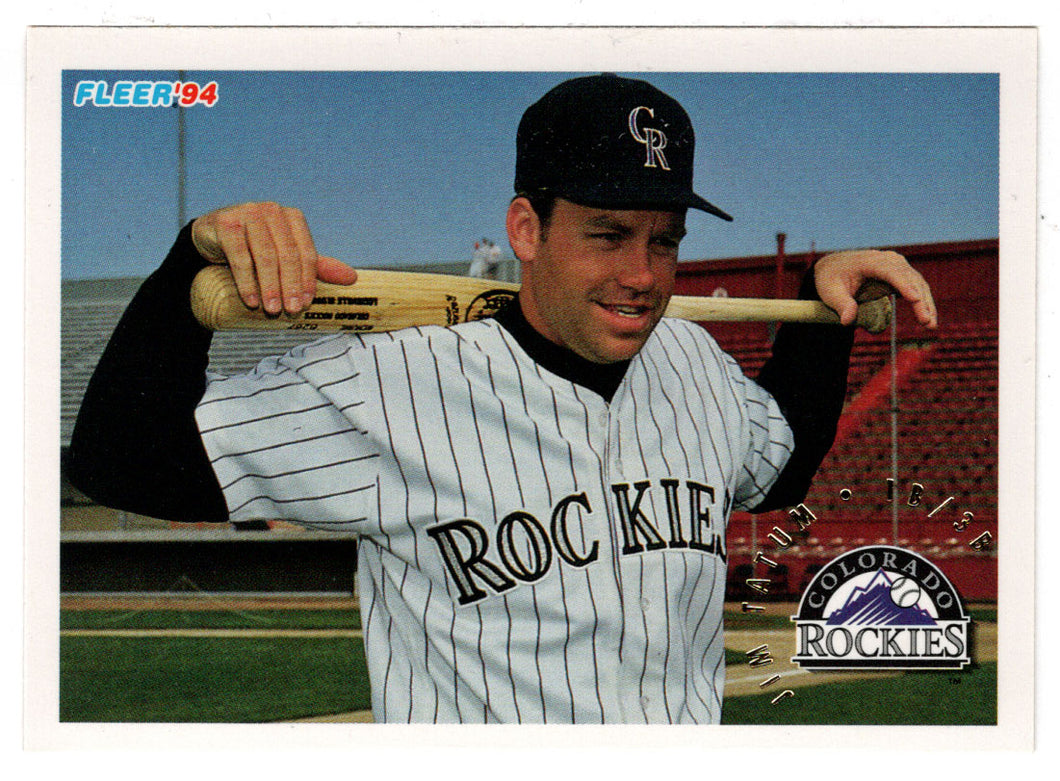 Jim Tatum - Colorado Rockies (MLB Baseball Card) 1994 Fleer # 455 Mint