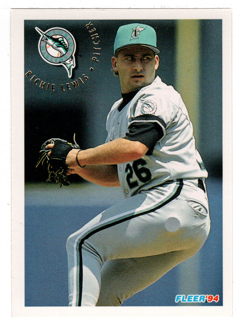 Richie Lewis - Florida Marlins (MLB Baseball Card) 1994 Fleer # 471 Mint