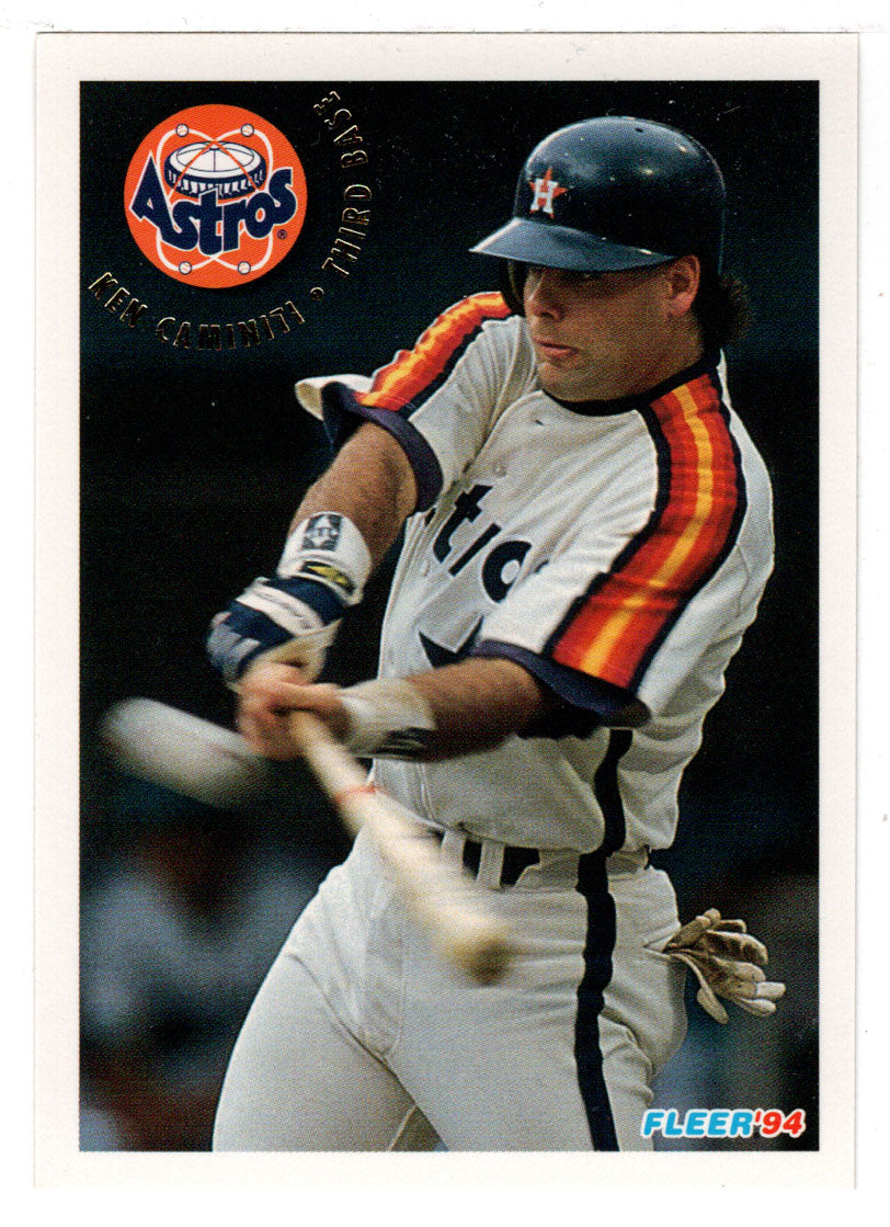 Ken Caminiti - Houston Astros (MLB Baseball Card) 1994 Fleer # 486 Mint