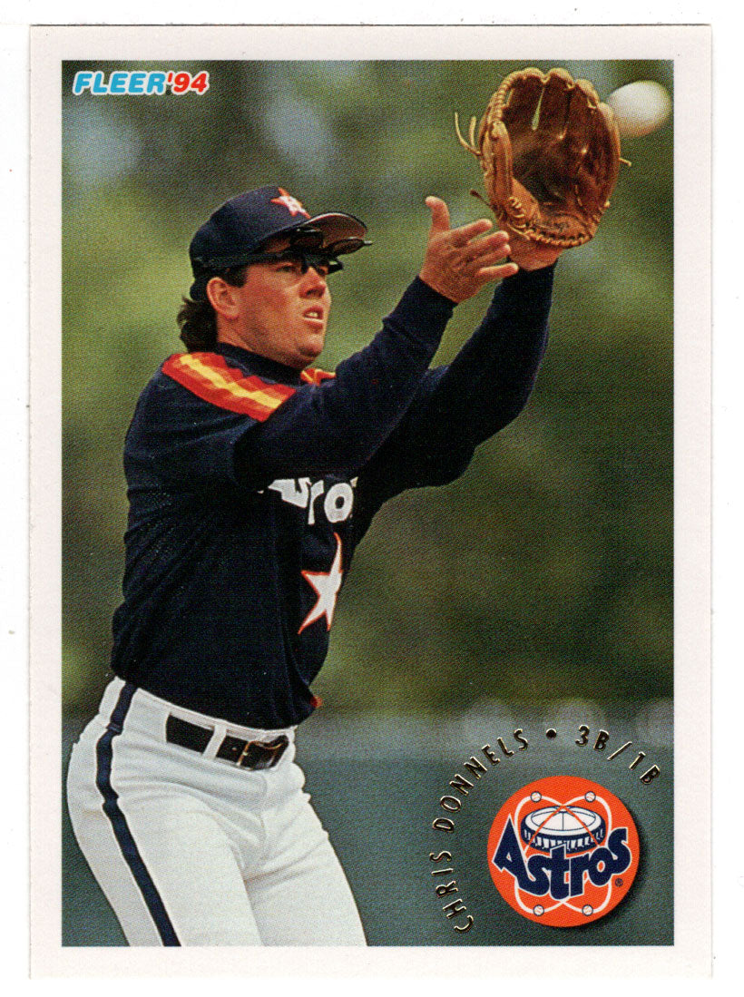 Chris Donnels - Houston Astros (MLB Baseball Card) 1994 Fleer # 488 Mint