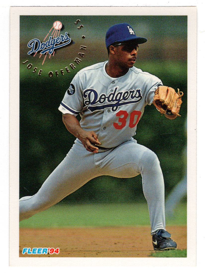 Jose Offerman - Los Angeles Dodgers (MLB Baseball Card) 1994 Fleer # 519 Mint