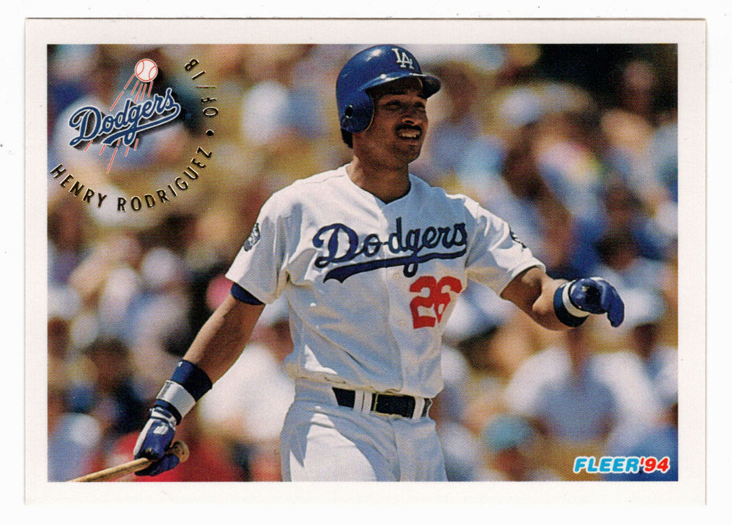 Henry Rodriguez - Los Angeles Dodgers (MLB Baseball Card) 1994 Fleer # 522 Mint