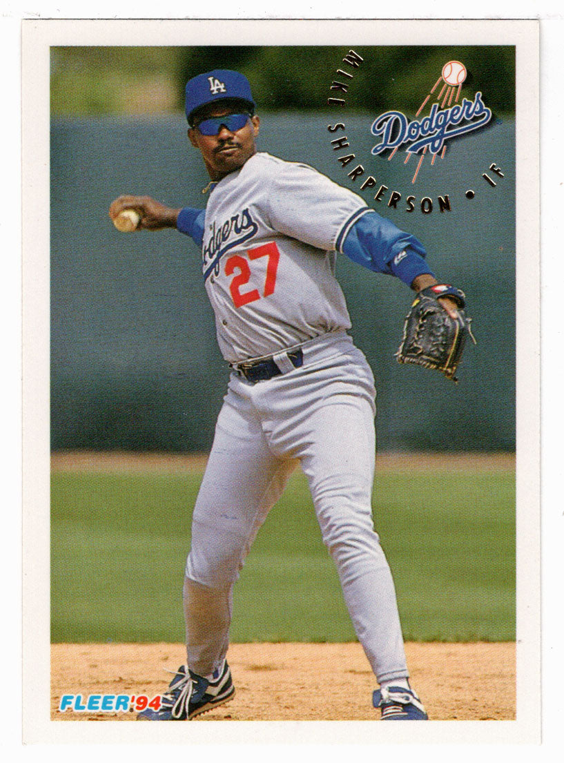 Mike Sharperson - Los Angeles Dodgers (MLB Baseball Card) 1994 Fleer # 523 Mint