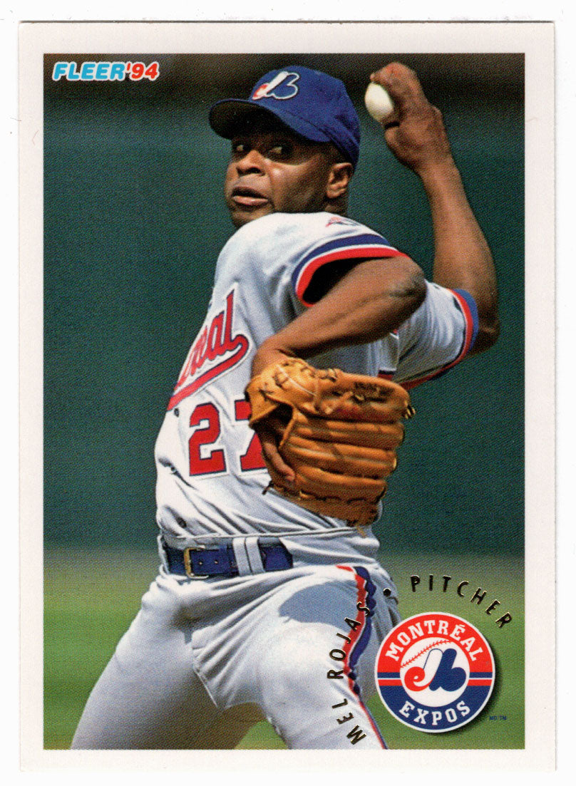 Mel Rojas - Montreal Expos (MLB Baseball Card) 1994 Fleer # 548 Mint