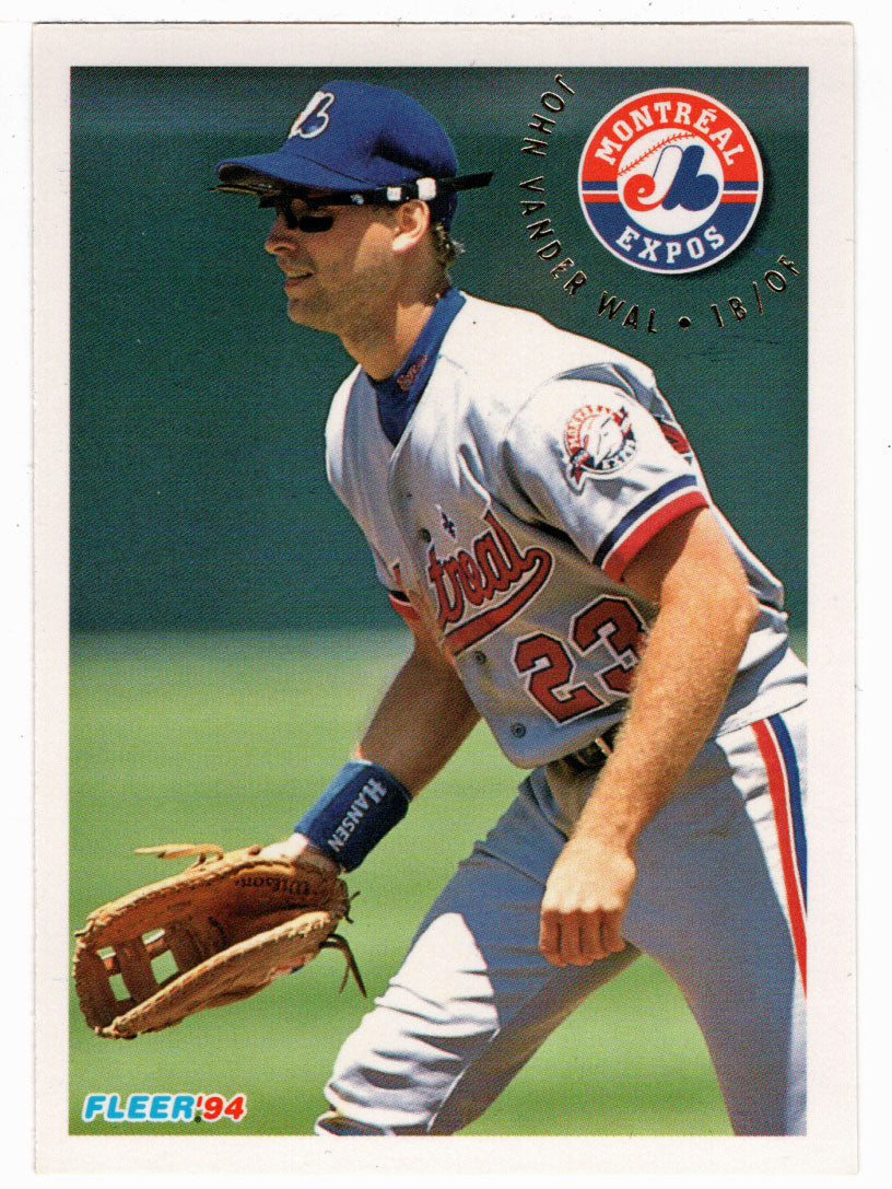 John Vander Wal - Montreal Expos (MLB Baseball Card) 1994 Fleer # 553 Mint