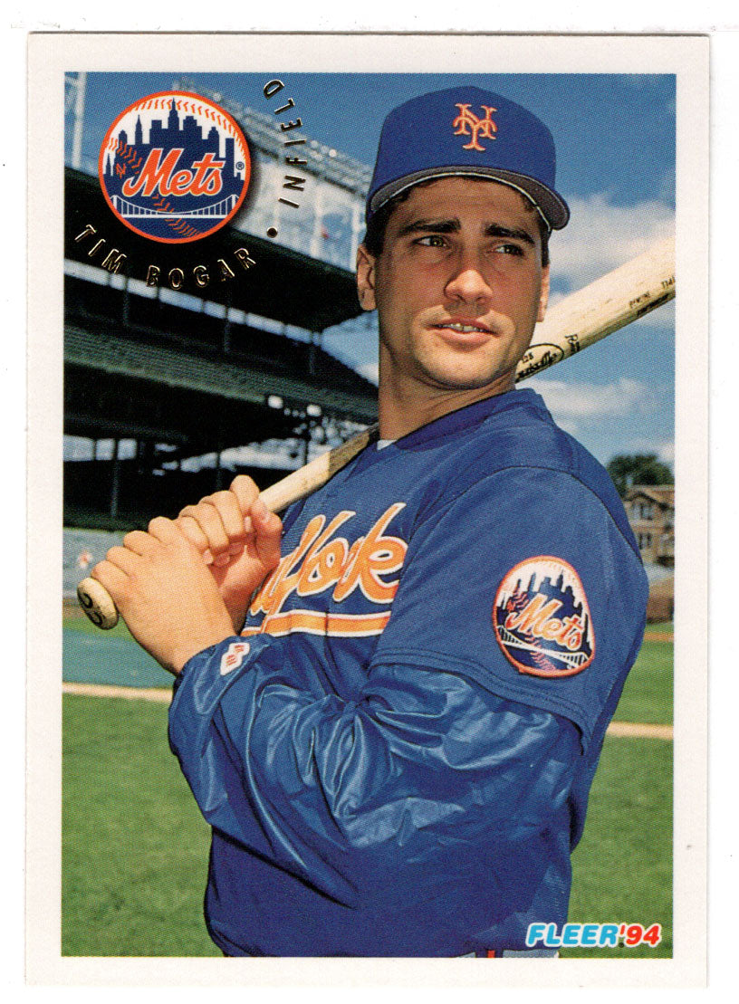 Tim Bogar - New York Mets (MLB Baseball Card) 1994 Fleer # 557 Mint