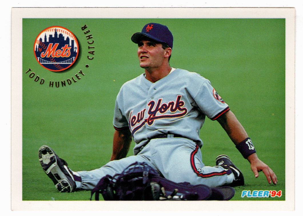 Todd Hundley - New York Mets (MLB Baseball Card) 1994 Fleer # 565 Mint