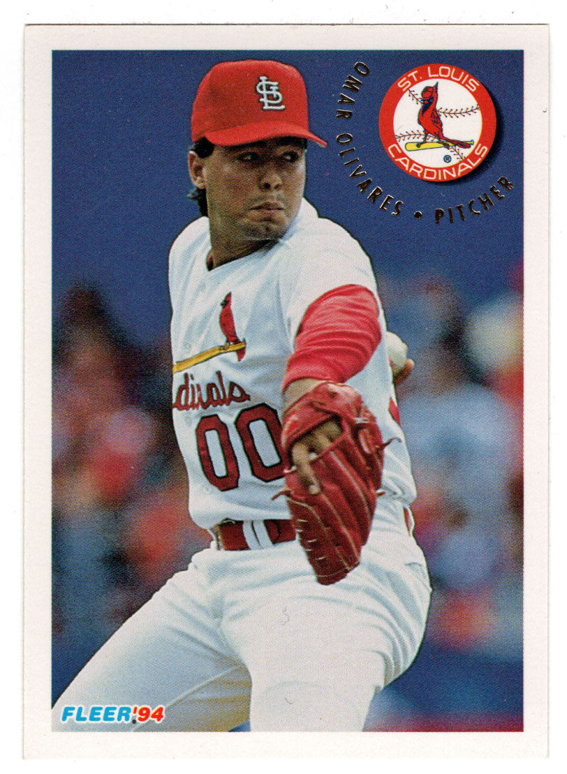 Omar Olivares - St. Louis Cardinals (MLB Baseball Card) 1994 Fleer # 638 Mint