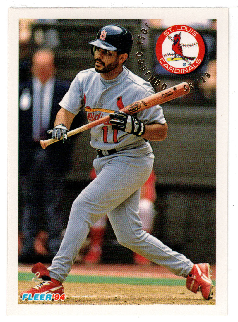 Jose Oquendo - St. Louis Cardinals (MLB Baseball Card) 1994 Fleer # 639 Mint
