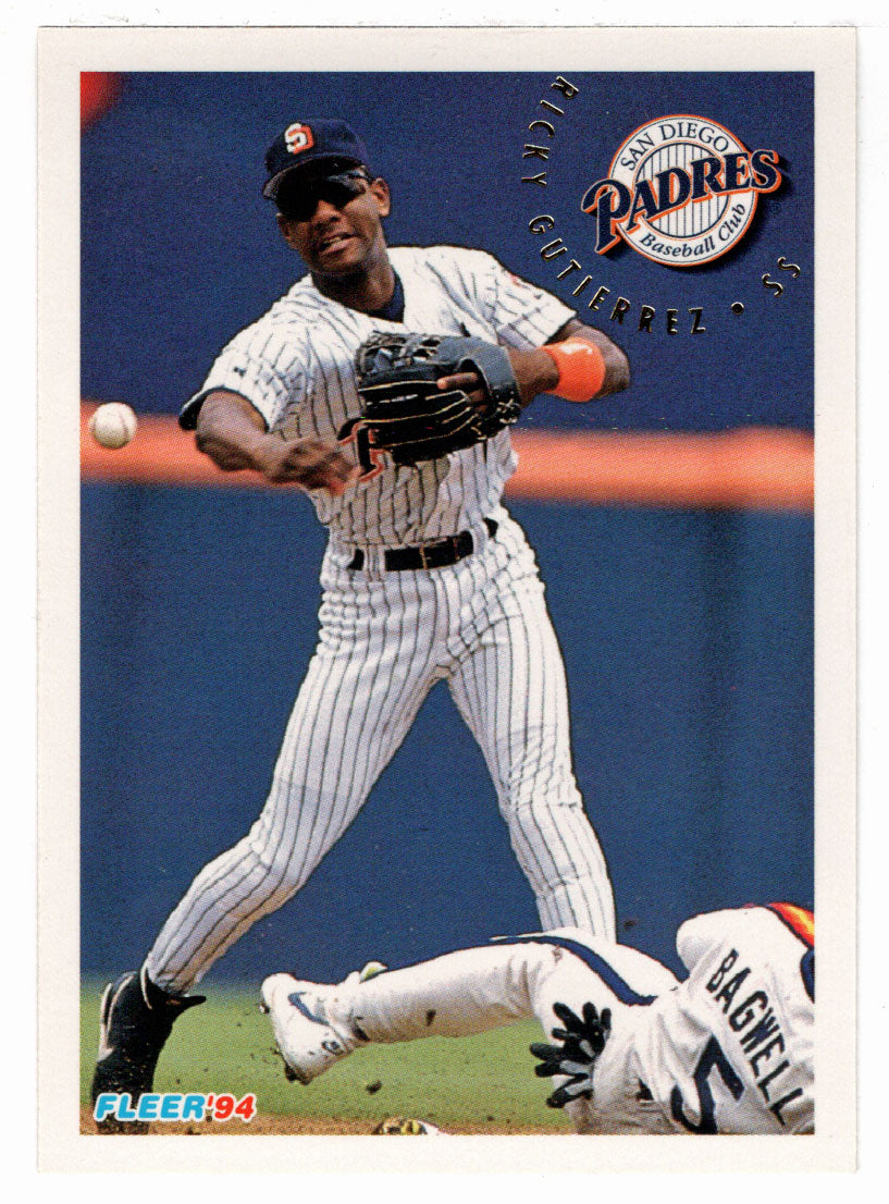 Ricky Gutierrez - San Diego Padres (MLB Baseball Card) 1994 Fleer # 664 Mint