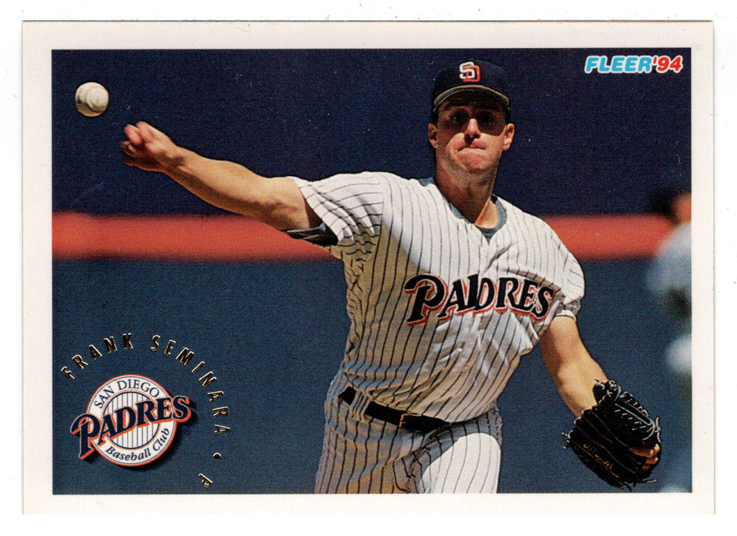 Frank Seminara - San Diego Padres (MLB Baseball Card) 1994 Fleer # 673 Mint