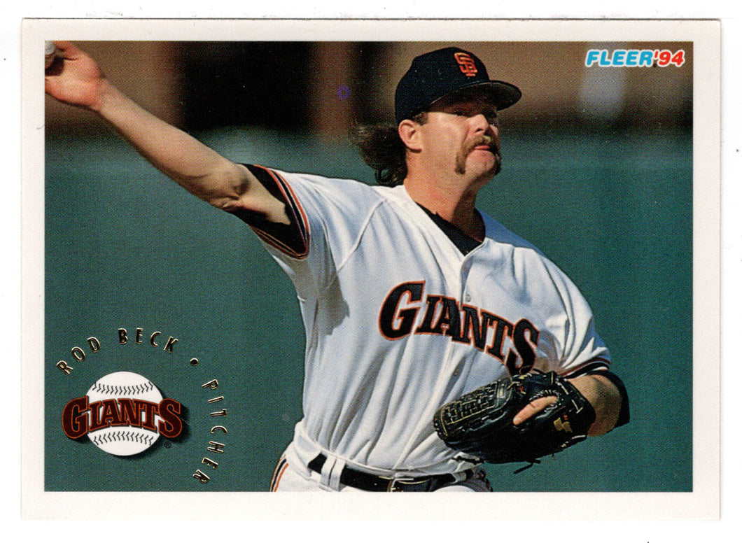 Rod Beck - San Francisco Giants (MLB Baseball Card) 1994 Fleer # 680 Mint